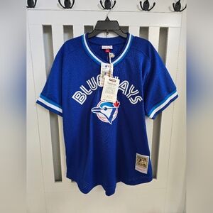New Toronto Blue Jays Joe Carter Cooperstown Authentic Pullover Jersey Size XL